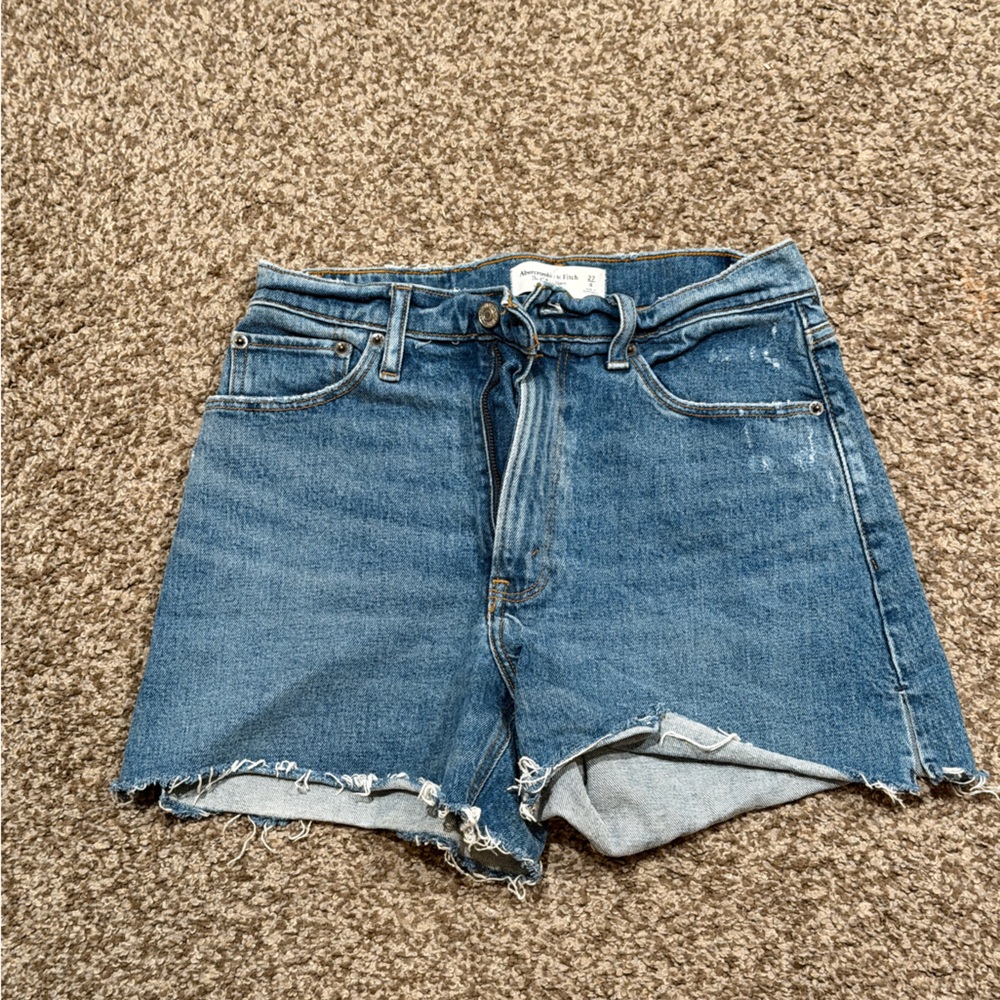 Abercrombie & Fitch Blue Jean Shorts